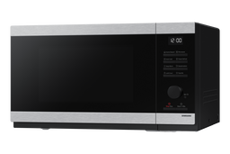 MS32DG4504ATLI ميكروويف سامسونج سولو  (سعة 32 لتر، قدرة إخراج 1000 واط، تجويف من المينا الخزفي ,إضاءة ليد، طهي تلقائي، خاصية إزالة الروائح الكريهة، وضع توفير الطاقة، باب من الفولاذ المقاوم للصدأ)  