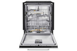 غسالة الصحون بلت ان سامسونج DW60BG750B00ML (تقنية WaterJet Clean™، نظام التجفيف بفتح الباب تلقائيًا Auto Door Open Dry، التحكم الذكي عبر WiFi وتطبيق SmartThings، 9 برامج غسيل متنوعة، تشغيل هادئ حتى 40 ديسيبل، نظام الأمان Aqua Stop وحساسات التسرب)