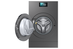غسالة ونشافة سامسونج WD18DB8995BZT2 (سعة غسيل 18.0 كجم، سعة تجفيف 11.0 كجم، AI Wash & Dry، بخار، تقنية VRT+، سرعة دوران 1000 دورة في الدقيقة، شاشة LCD تعمل باللمس 7 بوصات، تحكم ذكي، اتصال WiFi، دورة Eco 40-60)