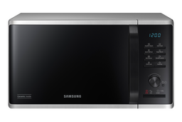 ميكروويف سامسونج MS23K3555ES/LI (سعة 23 لتر، قدرة إخراج 800 واط، 6 مستويات للطاقة، وضع الإيكو، إذابة سريعة، طهي أوتوماتيكي، برامج أوتوماتيكية، طهي بالبخار، إزالة الروائح، قفل أمان للأطفال)