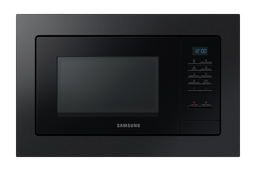 ميكروويف سامسونج بلت ان MS23A7013AB/LI (سعة 23 لتر، قدرة إخراج 800 واط، 6 مستويات للطاقة، وضع الإيكو، إذابة سريعة، طهي أوتوماتيكي، برامج أوتوماتيكية، إزالة الروائح، قفل أمان للأطفال، مجموعة تثبيت مدمجة)