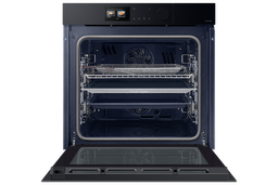 فرن سامسونج دوول كوك NV7B7997AAK/U1 (سعة 76 لترًا، قدرة إخراج 3650 واط، 6 مستويات للطاقة، Dual Cook Steam™، اتصال واي فاي، تنظيف كاتاليتيك، طهي هواء مقلي، سو-ڤي، قفل أمان للأطفال، تصنيف A+ للطاقة)