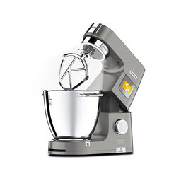 عجانة Kenwood Chef Titanium Patissier XL (KWL91.004.SI) – ١٤٠٠ واط، شاشة رقمية، وعاء تدفئة وقياس بسعة 7 لتر
