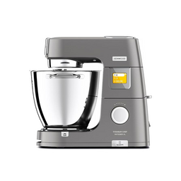 عجانة Kenwood Chef Titanium Patissier XL (KWL91.004.SI) – ١٤٠٠ واط، شاشة رقمية، وعاء تدفئة وقياس بسعة 7 لتر