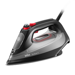 مكواة بخار Braun TexStyle 9 (SI9281BK) – قوة 3100 واط، إنزلاق FreeGlide 3D، وضع Smart iCare