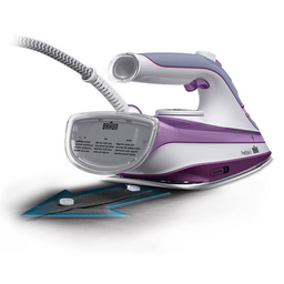 مكواة بخار Braun TexStyle 5 Pro (SI5037VI) – ٢٧٠٠ واط، انزلاق 360° بتقنية FreeGlide 3D، نعل SuperCeramic