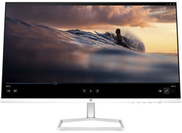 شاشة HP Series 5 – قياس 27 بوصة، دقة FHD، لوحة IPS، معدل تحديث 100Hz، منافذ HDMI وVGA، سماعات مدمجة، باللون الأبيض