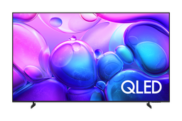 تلفزيون سامسونج QLED QE55Q6FAAU (شاشة 55 بوصة بدقة 4K، معالج Q4 Lite، تقنية Quantum HDR، ميزة OTS Lite للصوت المحيطي، معدل تحديث 50 هرتز، نظام Tizen الذكي، اتصال Wi-Fi وبلوتوث 5.3، تصميم معدني بلا حواف)