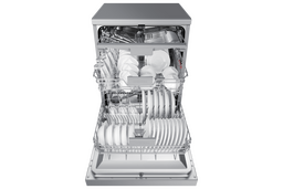 جلاية صحون سامسونج DW60CG550FSREU (سعة 14 طقم، Auto Door Open Dry، تعقيم Sanitize، استهلاك ماء منخفض، تشغيل هادئ 44 ديسيبل)