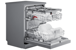 جلاية صحون سامسونج DW60CG550FSREU (سعة 14 طقم، Auto Door Open Dry، تعقيم Sanitize، استهلاك ماء منخفض، تشغيل هادئ 44 ديسيبل)